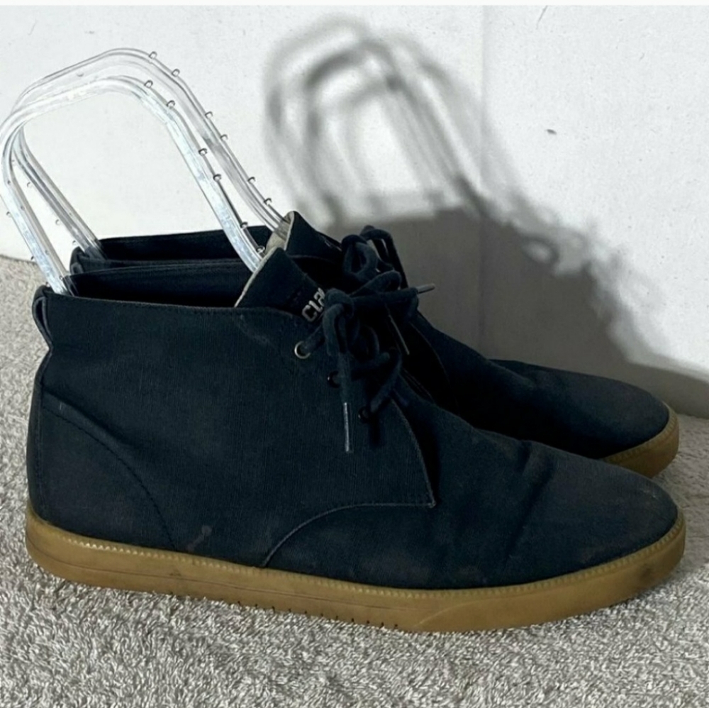 CLAE Strayhorn Unlined Black Gum Chukka Style Boots 41 or 8 USA